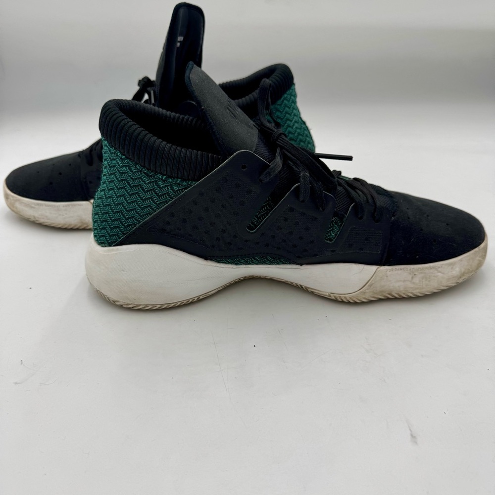 Adidas Pro Vision Active Green Black Mens Sz 10 Sneakers D96946 Basketball Shoes